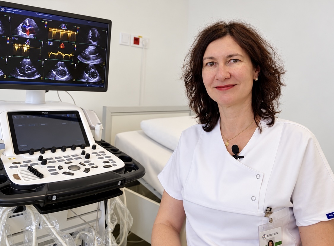 Prof. univ. dr. Cristina Florescu în cabinet