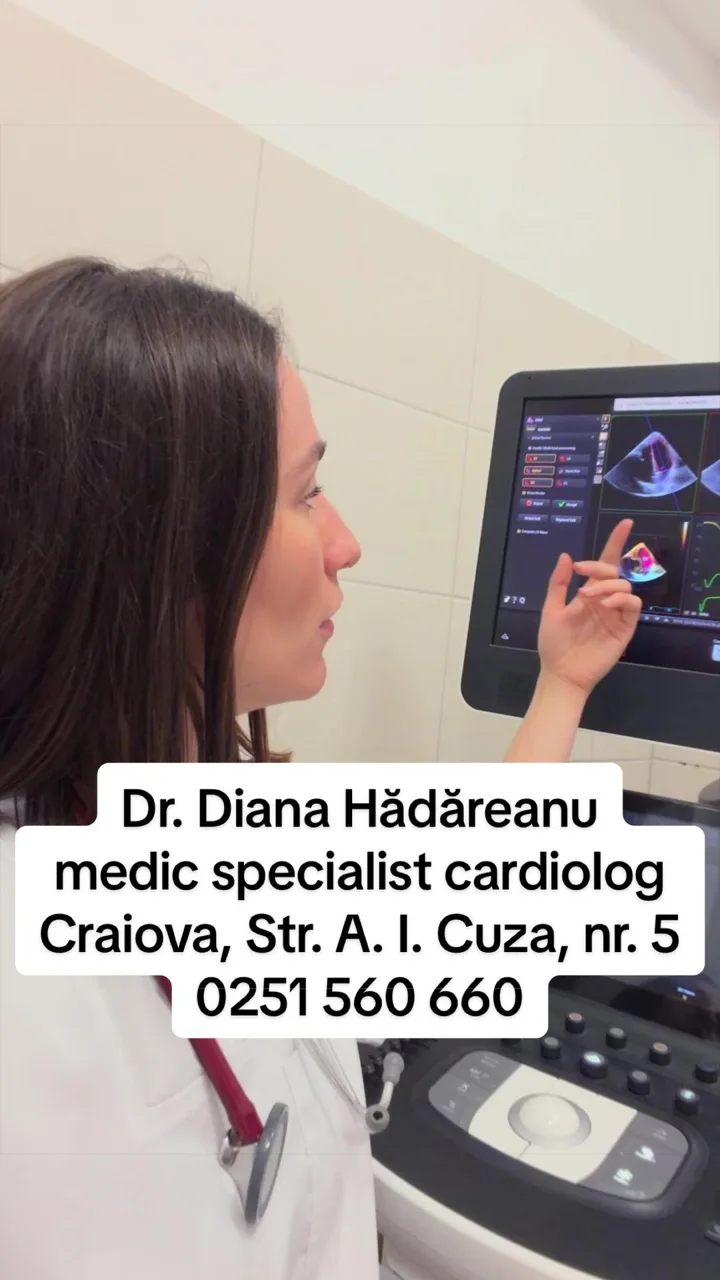 Miniatură video: Ecografie cardiacă avansată: 3D și strain — Dr. Diana Hădăreanu